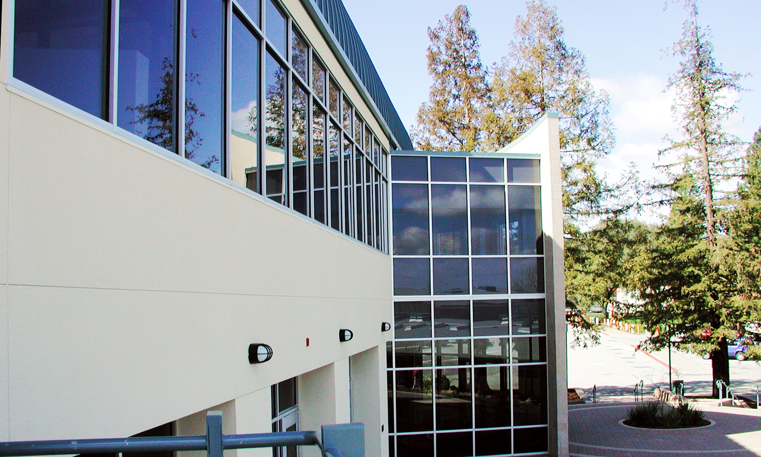 Woodside High School Library & Administration Building Gonsalves